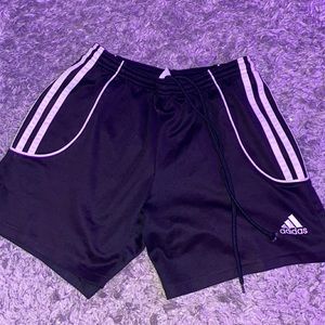 Black adidas shorts
